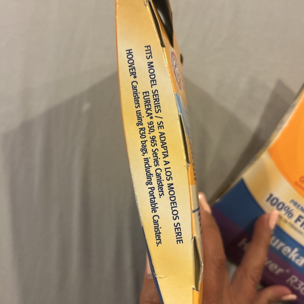 2 Pks Arm & Hammer Eureka/Hoover L R30 Odor Eliminating Vacuum Bags (3 per)‎ - Picture 7 of 7